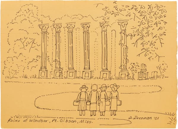 Ruins of Windsor, Pt. Gibson, Miss.