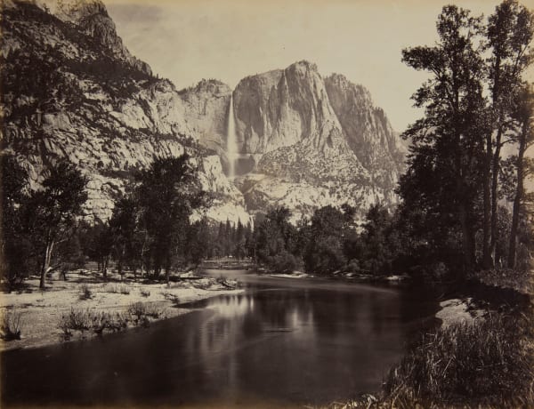 Charles Weed, Yosemite Falls, 1865