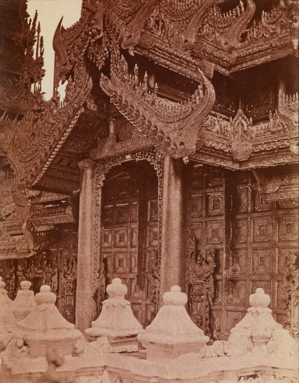 Captain Linnaeus Tripe, Doorway of Pyathat, Burma