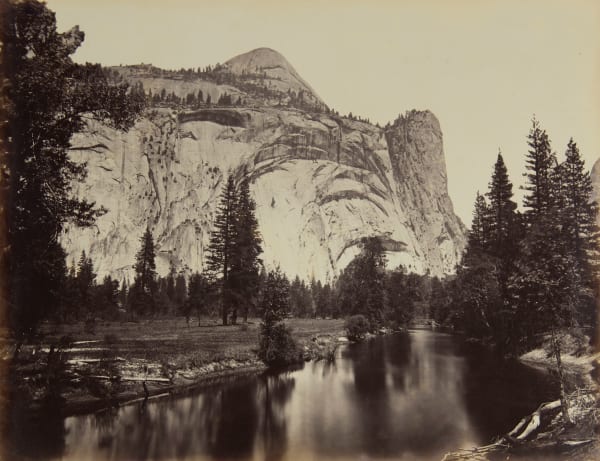 Charles Weed, North Dome, Yosemite, 1865