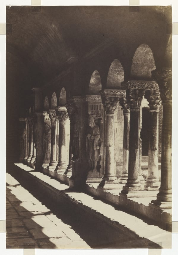 Charles Nègre, Cloister at Trophime, c. 1855