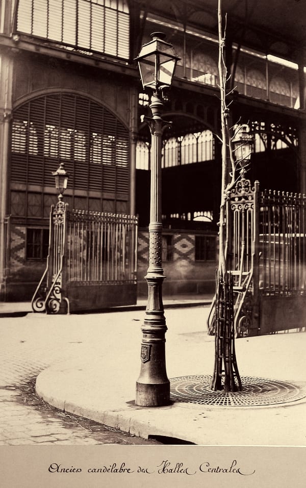 Charles Marville, Ancien Candelarbre, Les Halles