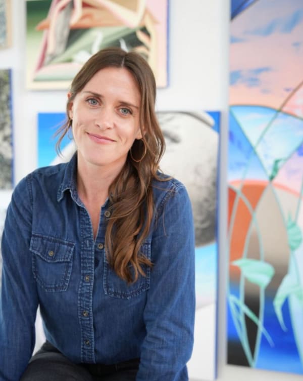 Karen Seapker in studio