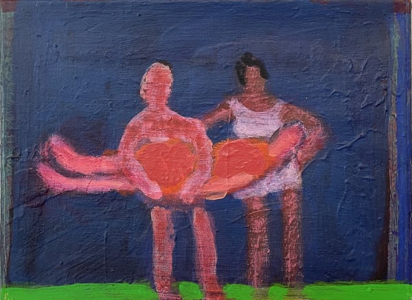 KATHERINE BRADFORD, Carry Painting Green Grass, 2022