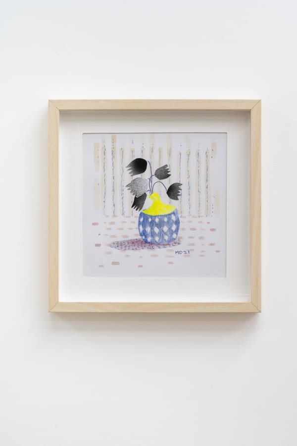 MELANIE DANIEL, Black Tulips, 2021