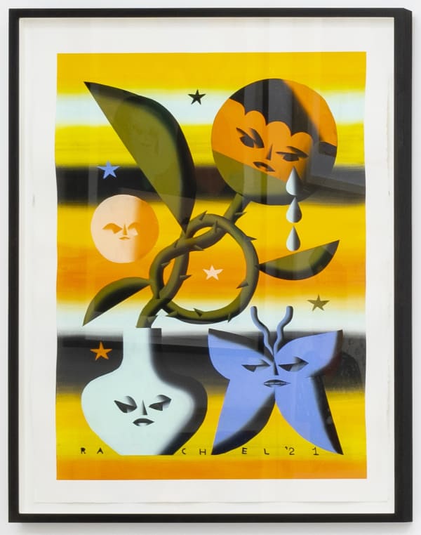 RACHEL HAYDEN, Knotted Orange Rose, 2021