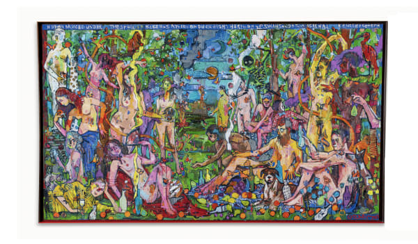 ANDREW SALGADO, The Orgy In The Grass, 2020