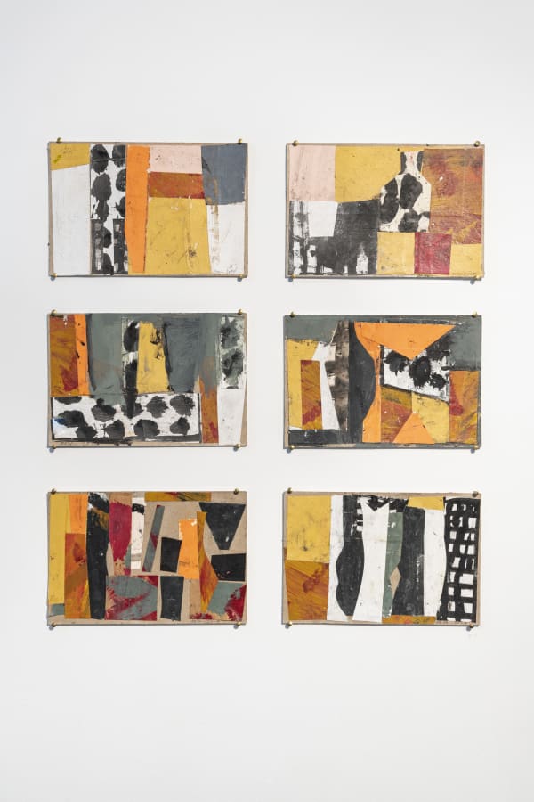 MICK HUTCHINGS, Untitled I-VI, 2020