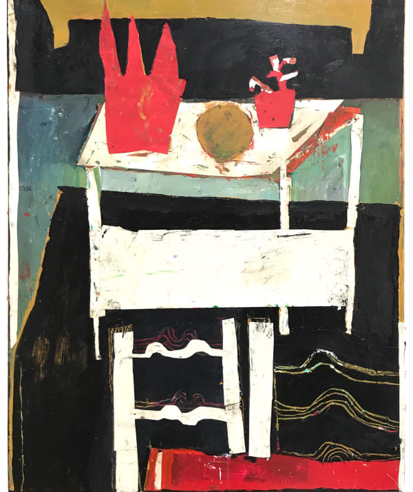 FLORENCE HUTCHINGS, The View From The Dining Room Table II, 2019