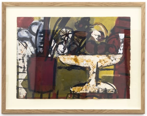 MICK HUTCHINGS, Fruit Dish and Brushes, 2019