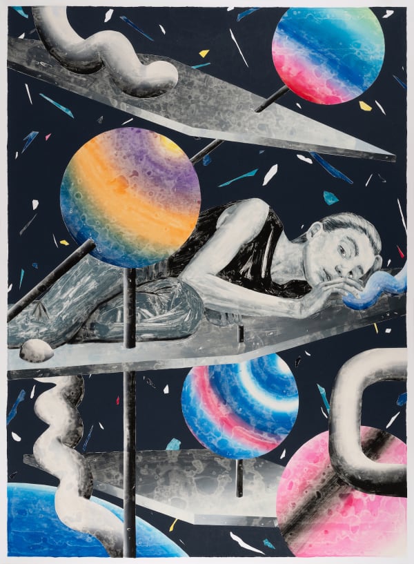 MARION FINK, She Found Herself Beyond The Molded Structures Of The Convenient Crown, 2019