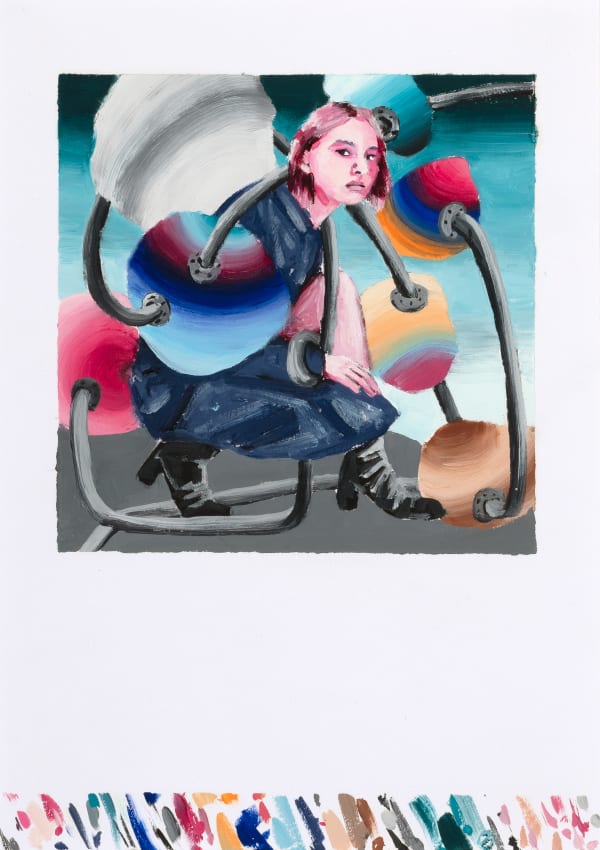 MARION FINK, Study For The Solid Matter She Encountered Had Been Nothing More Than A Persistent Illusion, 2019