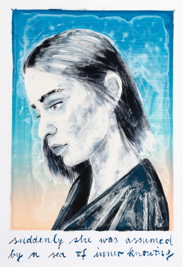 MARION FINK, Suddenly She Was Assumed By A Sea Of Inner Knowing, 2019