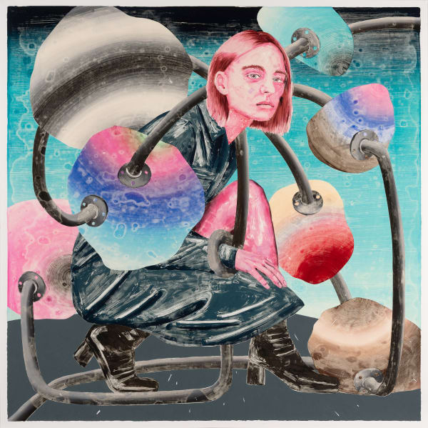 MARION FINK, The Solid Matter She Encountered Had Been Nothing More Than A Persistent Illusion, 2019