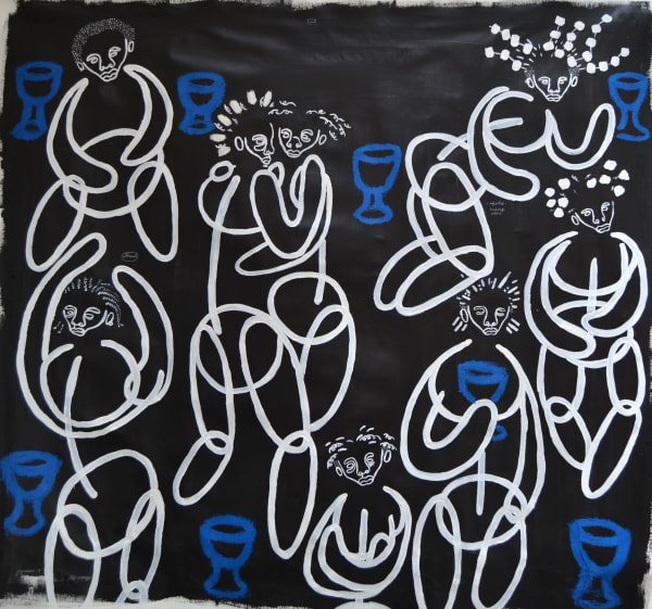 JOY MIESSI, Blue Glass Fortunes, 2019