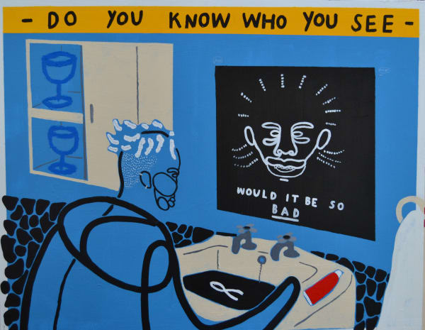 JOY MIESSI, Looking Back, Looking Blue, 2019