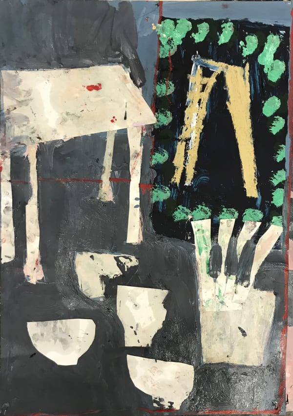 FLORENCE HUTCHINGS, Studio Ladder I, 2019