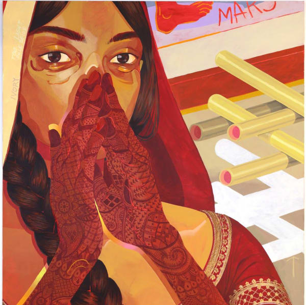NADIA WAHEED, Nikka Red, 2018