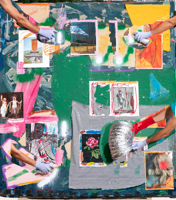 NICO KRIJNO, Composition With Reference Material, 2019