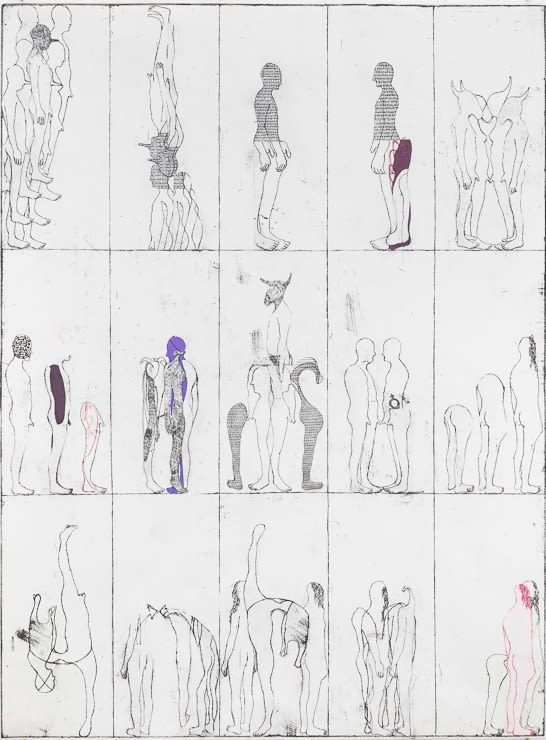 ROBERT FRY, Lost Men Study B, 2018