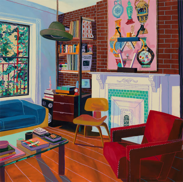 ANDY DIXON, Patron’s Home (Brooklyn #2), 2018