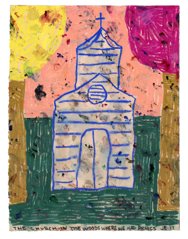 JONATHAN EDELHUBER, The Church In The Woods Where We Had Picnics, 2017