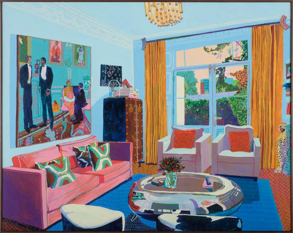 ANDY DIXON, Patron's Home London, 2017