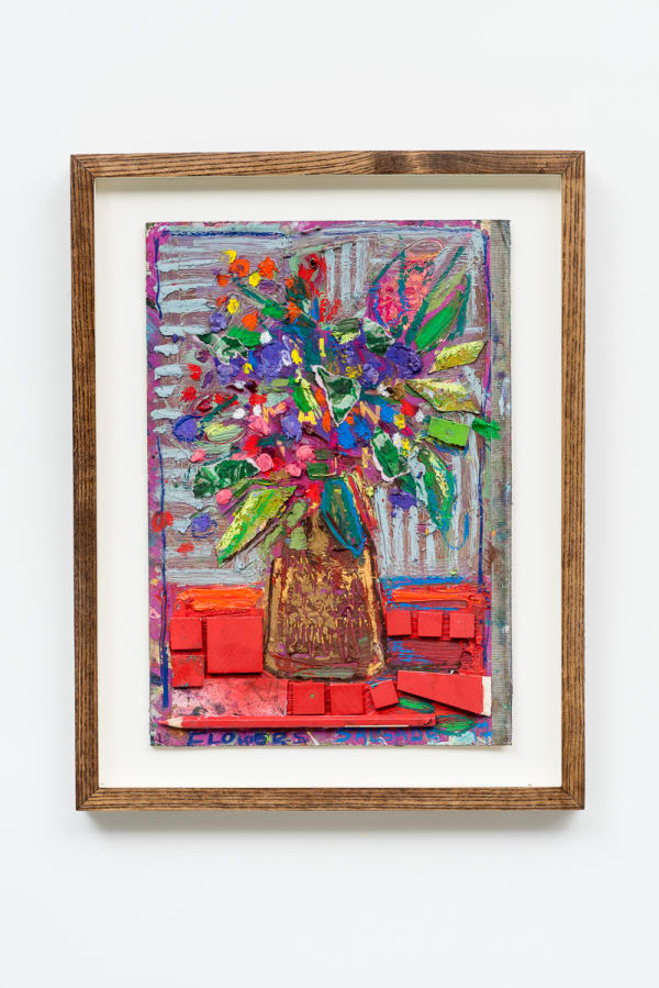 ANDREW SALGADO, Flowers After Tal R, 2017