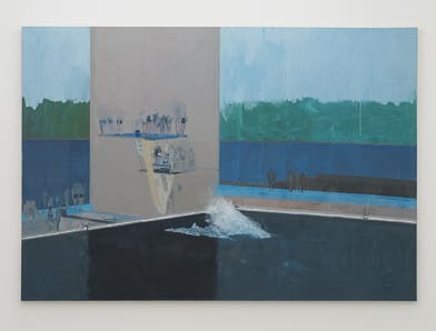 HURVIN ANDERSON, Skinny Dipping, 1999