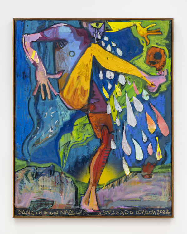 ANDREW SALGADO, Dancing On Nabokov, 2022