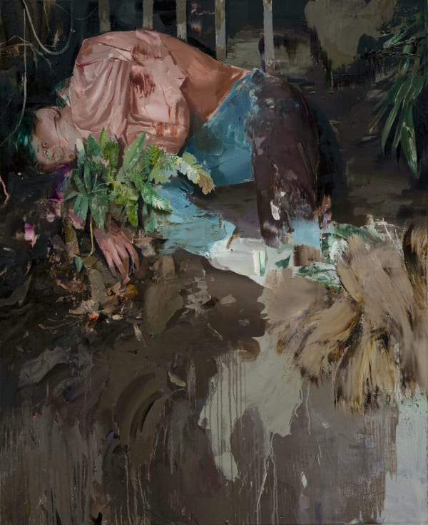 HAMID YARAGHCHI, Wide Green Eyes, 2022
