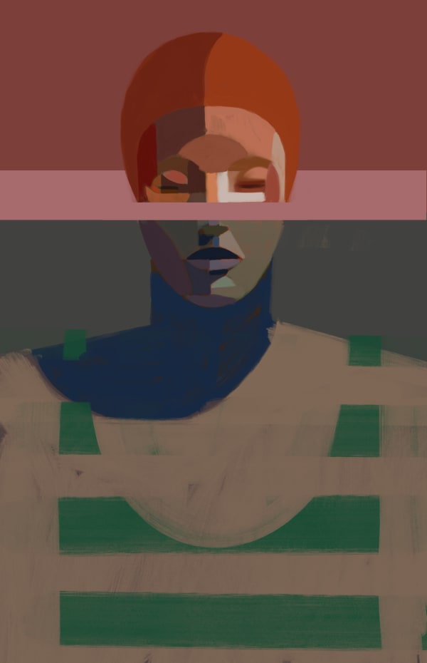 KAT KRISTOF, Swimmer VII , 2024
