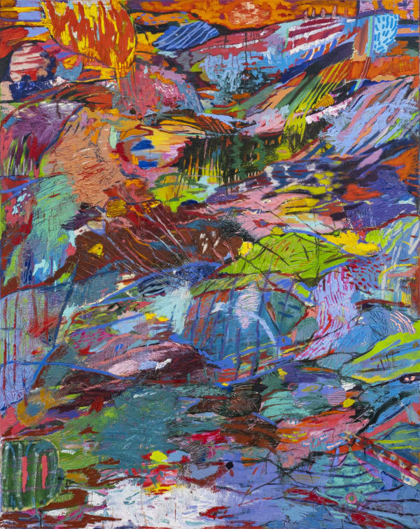 KSENIA DERMENZHI, Lush Fields, 2022