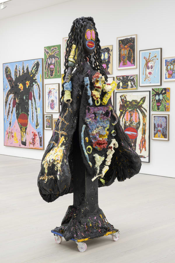 JACK KABANGU, Sort Trae (Black Tree), 2024