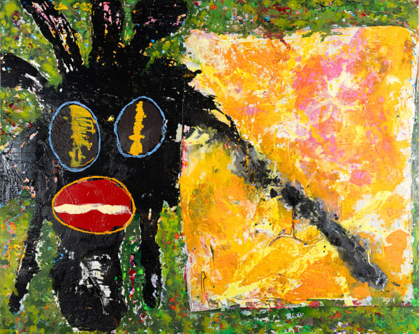 JACK KABANGU, Dark Face Painting (Where Are You From?) , 2024-2025