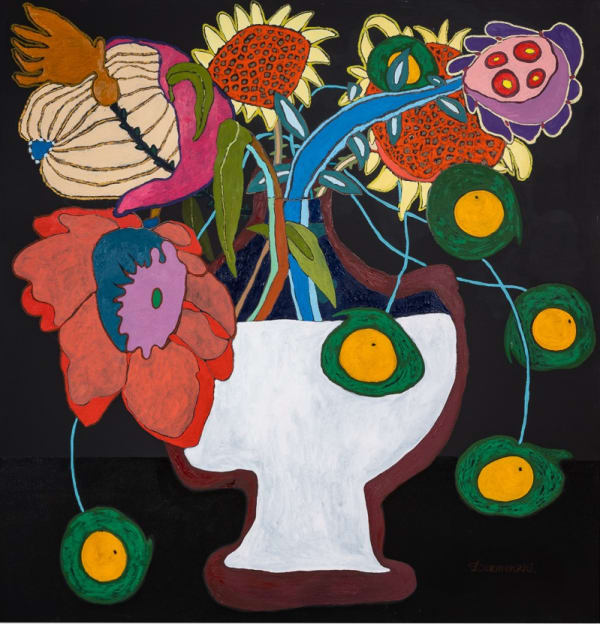 KSENIA DERMENZHI, In The Black Room, 2021