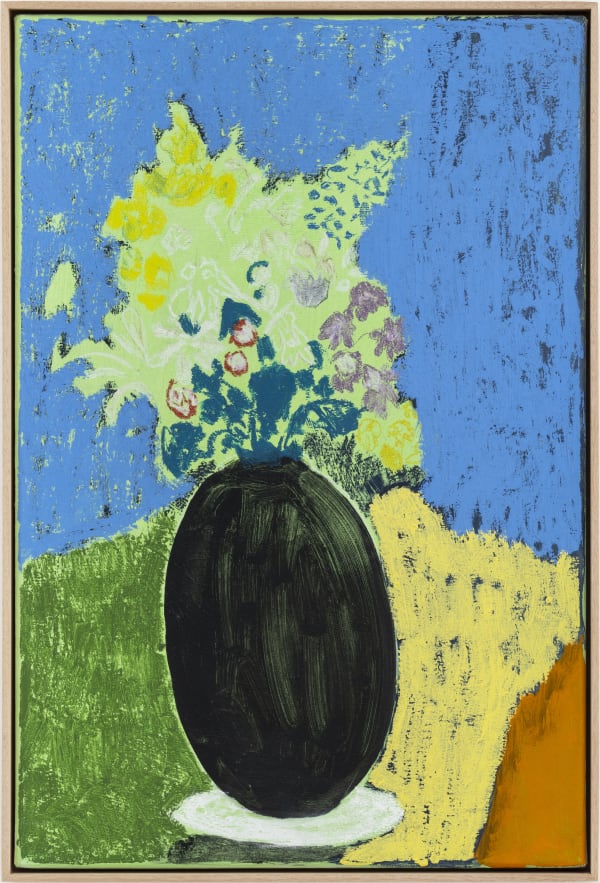 JAN SEBASTIAN KOCH, Schwarze Vase, Jardin Marjorelle, 2017-2023