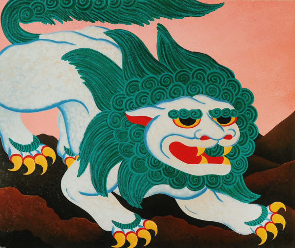 Foo Dogs, Yin & Yang I , 2024