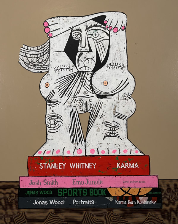 Still Life With Picasso Sculpture On Art Books, 2024