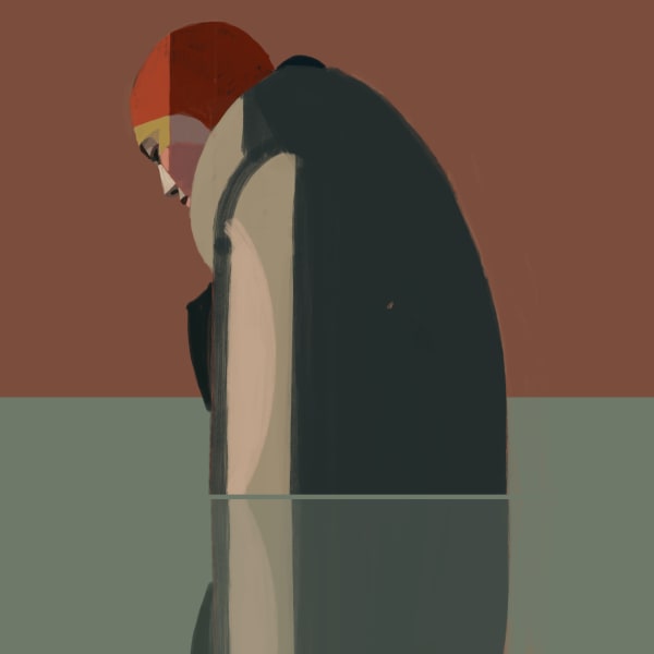 KAT KRISTOF, Swimmer IV , 2024