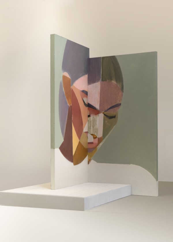 KAT KRISTOF, Portrait Of Her Painting Assemblage 03, 2023