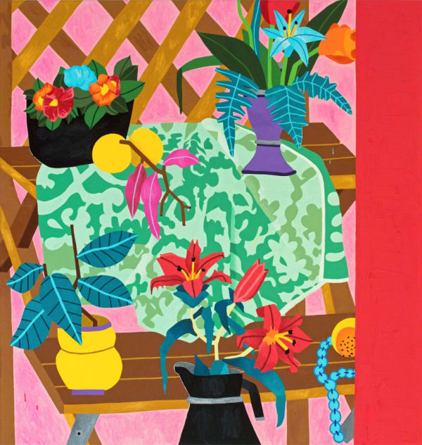 FLORENT STOSSKOPF, The Flower Shelf (2), 2021