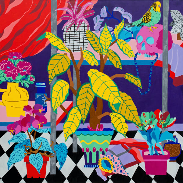 FLORENT STOSSKOPF, Still Life With Bird And Shell, 2021