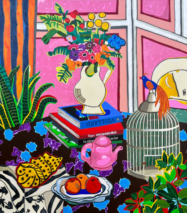 FLORENT STOSSKOPF, Still Life With Mockingbird , 2023