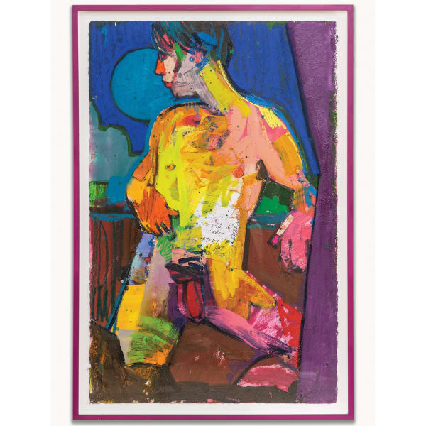 ANDREW SALGADO, Night Time Nude, 2019