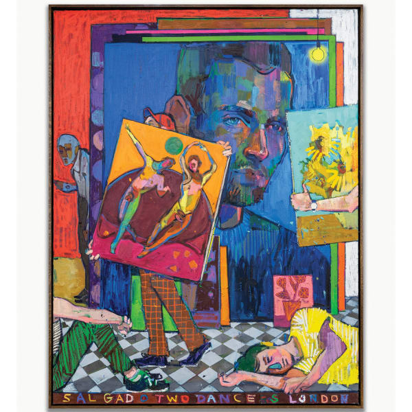 ANDREW SALGADO, Two Dancers, 2019