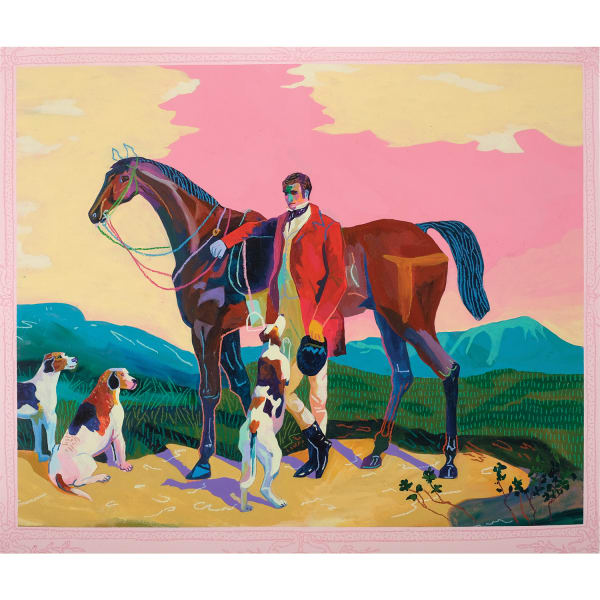 ANDY DIXON, Equestrian, 2017