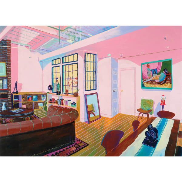 ANDY DIXON, Patron's Home (Boston), 2017