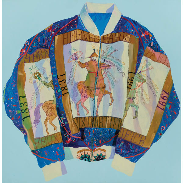 ANDY DIXON, Hermes Bomber (Fake), 2017