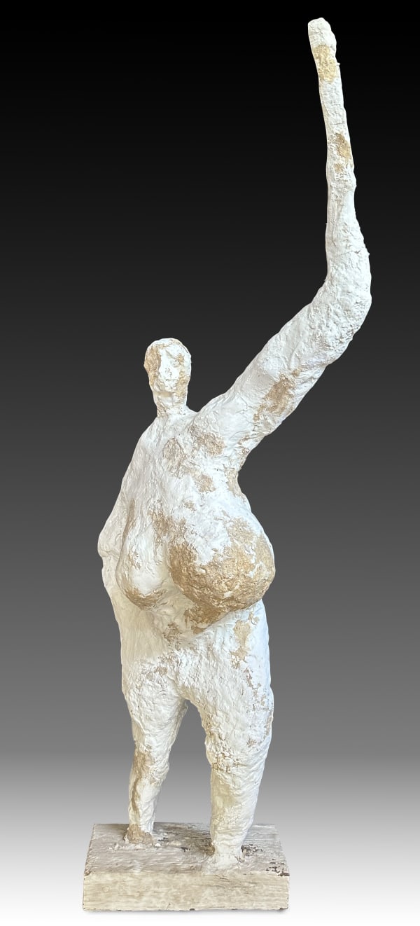 a sculpture of a female figure